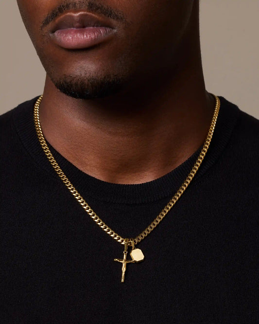 Crucifix Pendant Stack