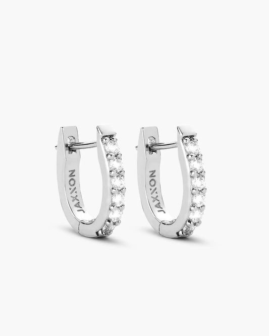 Studded Huggie Earrings