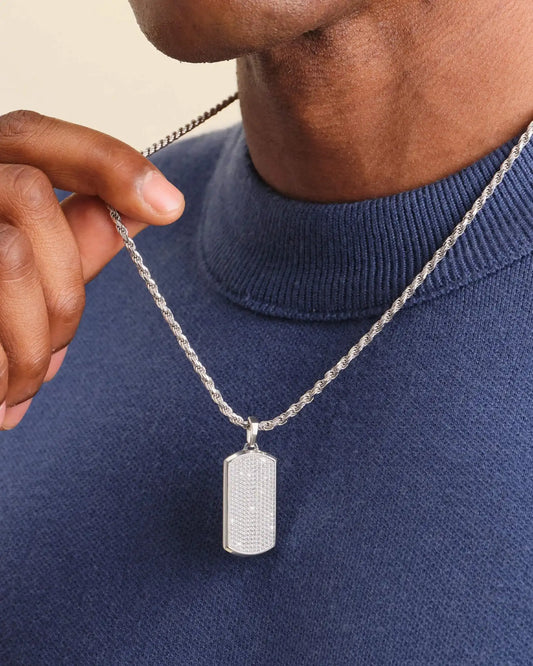 Iced Out Capitol Pendant