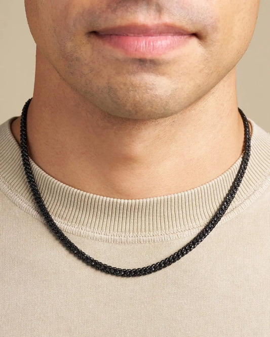 Iced Out Cuban Link Chain 5mm