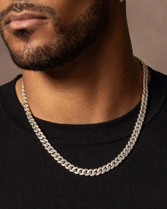 Iced Out Cuban Link Chain 8mm
