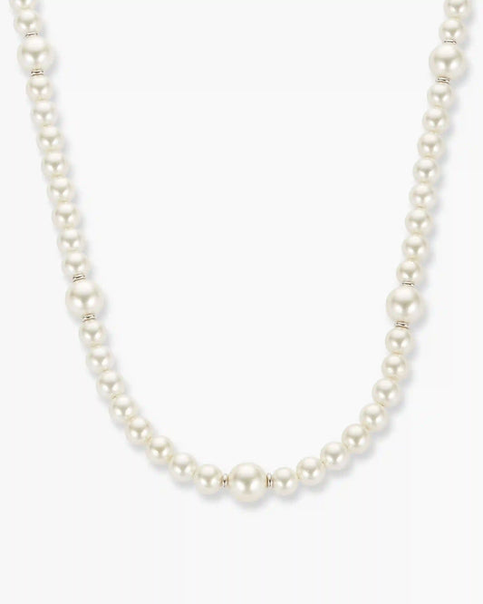 Women’s Offset Pearl Necklace