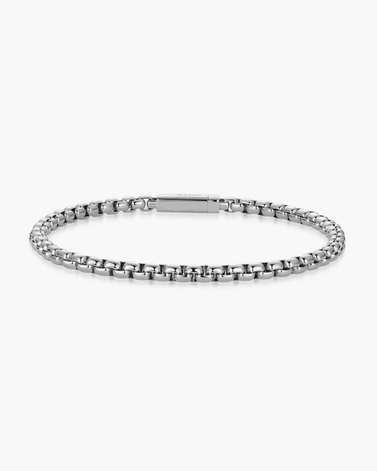 Round Box Bracelet 4mm