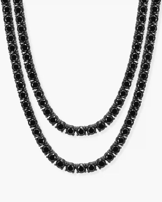 Tennis Chain Stack Round Cut