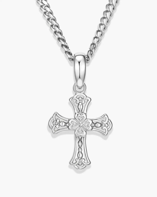 Women's Vintage Cross Pendant