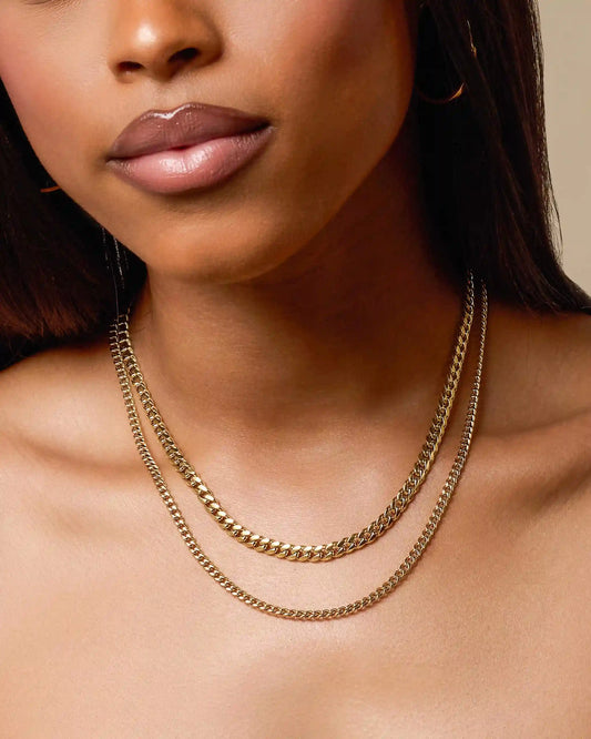 Women's Cuban Chain Stack