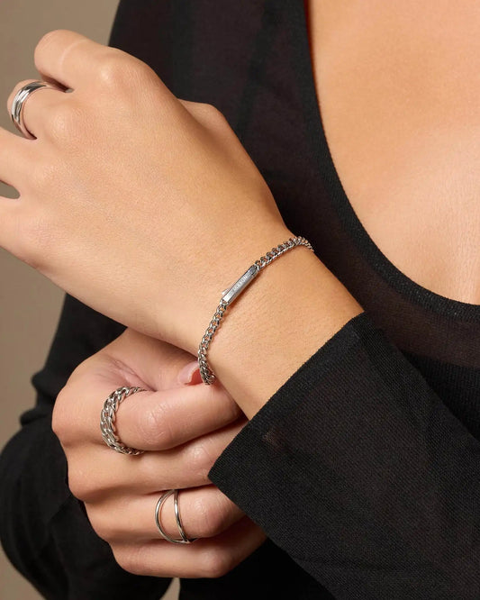 Women's Cuban Link Bracelet 3mm