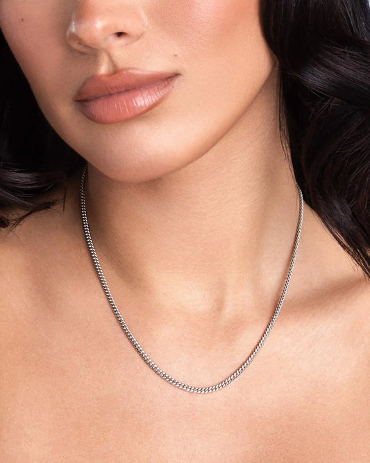Women's Cuban Link Chain 3mm