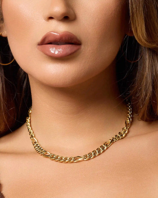 Women's Figaro Chain 8mm